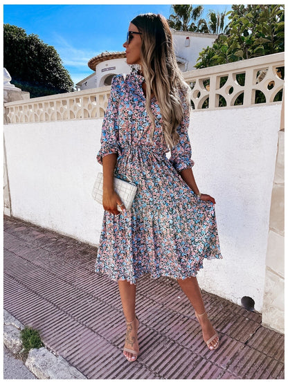 A Vintage Style Dress with Delicate Timeless Details