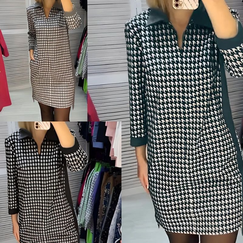 Classic Vintage Dress with a Flattering Fit