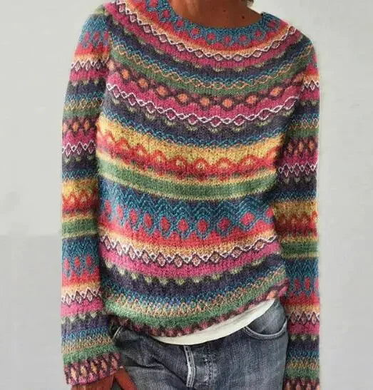 A Vintage Style Sweater with Delicate Timeless Details