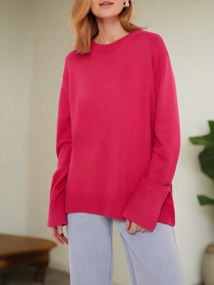 Well Tailored Sweater with a Graceful Silhouette