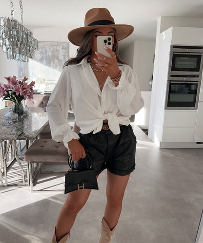 Vintage Inspired Blouse with a Contemporary Edge
