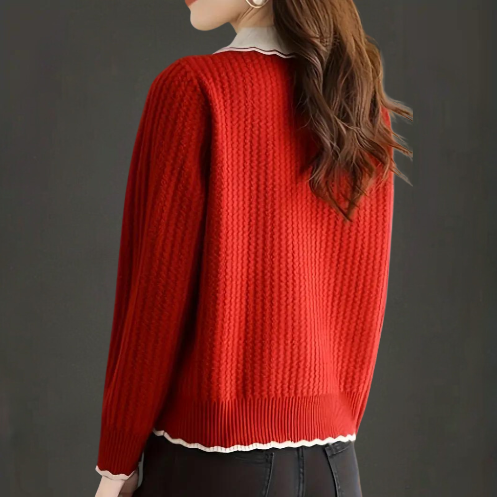Beautifully Balanced Sweater with Timeless Character