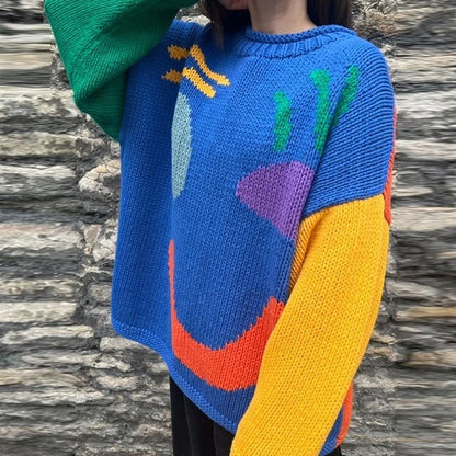 Vintage Inspired Sweater with a Contemporary Edge