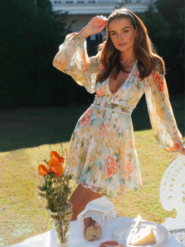 A Vintage Style Dress with Delicate Timeless Details