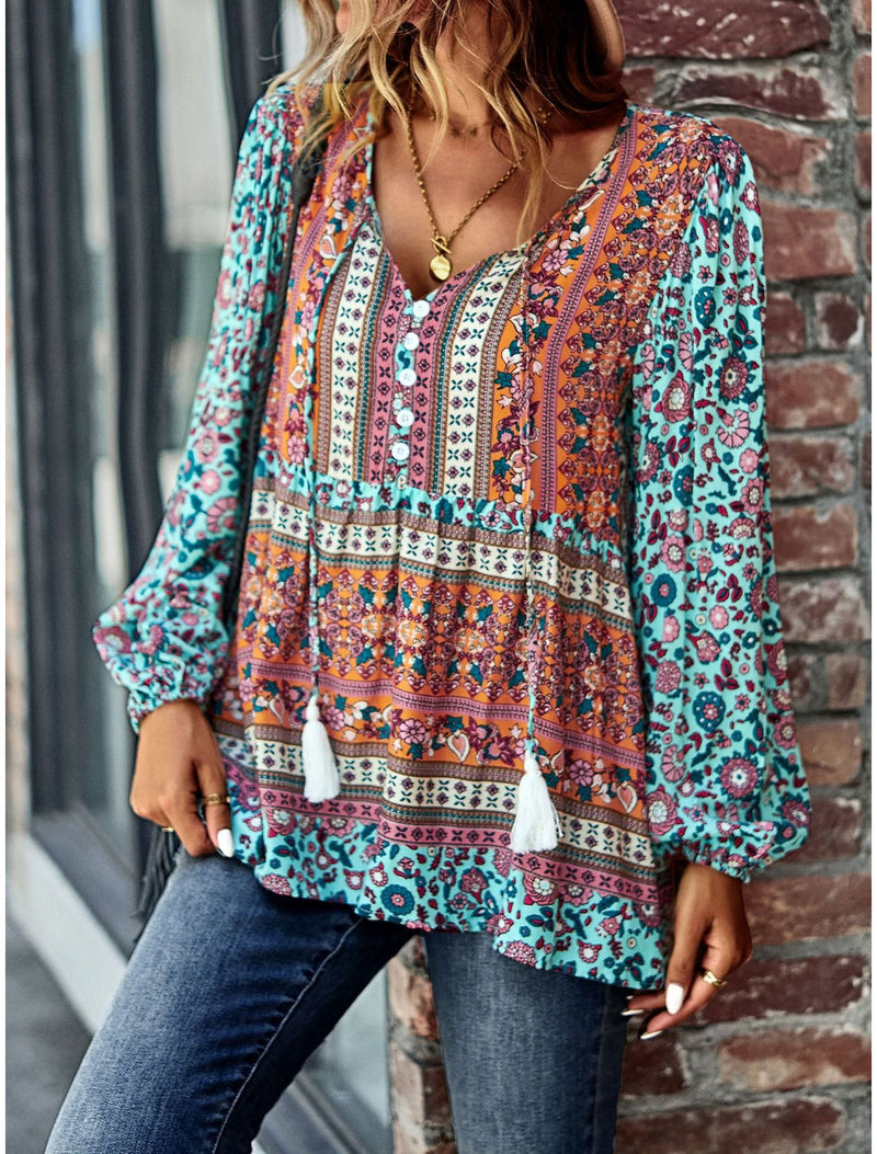 Classic Vintage Blouse with a Flattering Fit