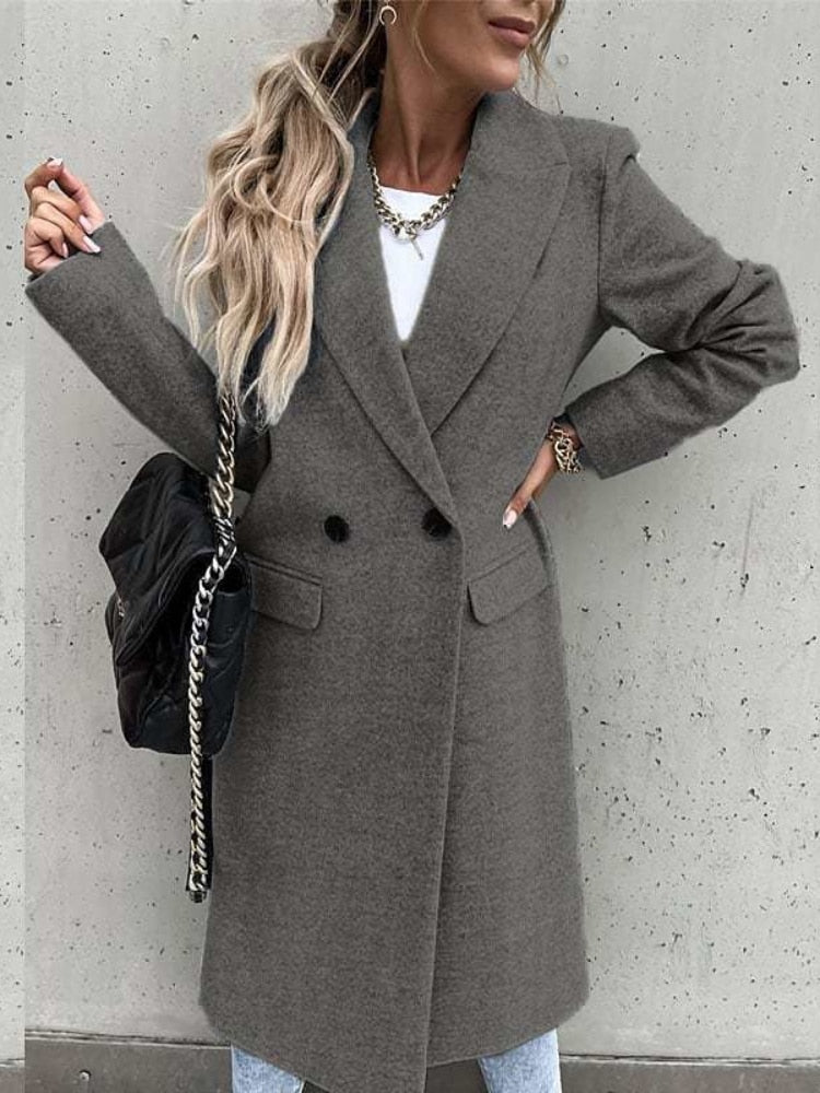 A Vintage Style Coat with Delicate Timeless Details
