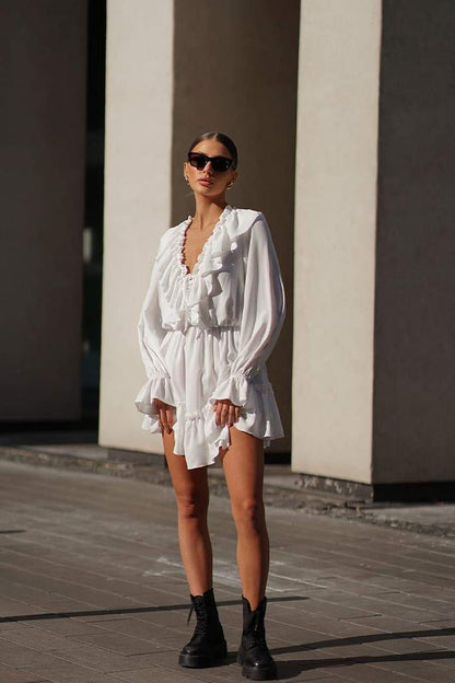 A Vintage Style Dress with Delicate Timeless Details