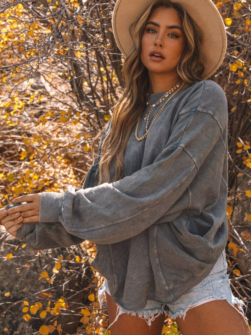 A Vintage Style Sweater with Delicate Timeless Details