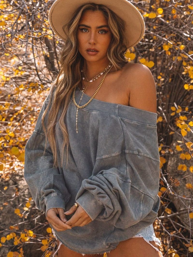A Vintage Style Sweater with Delicate Timeless Details