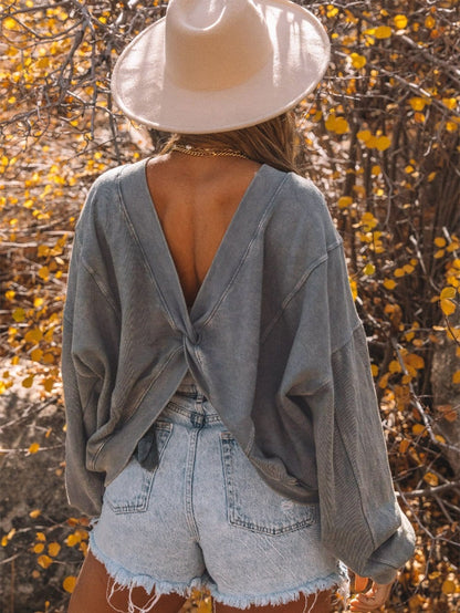 A Vintage Style Sweater with Delicate Timeless Details