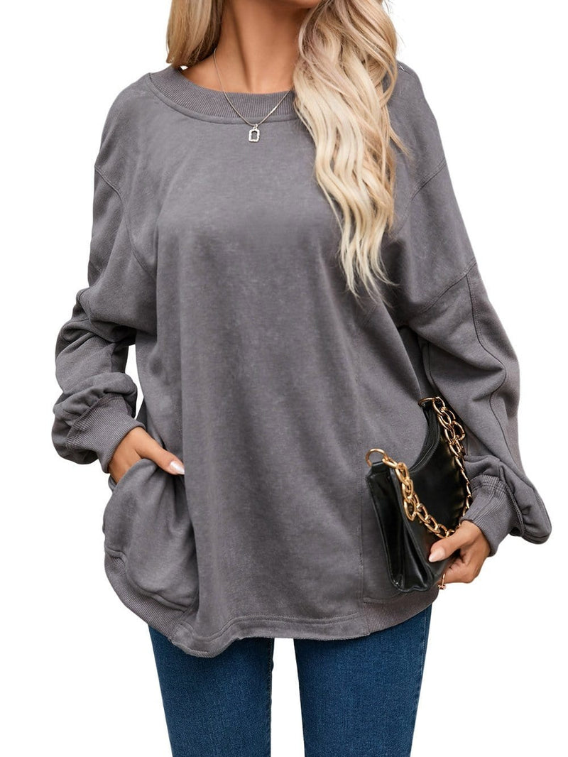 Well Tailored Sweater with a Graceful Silhouette