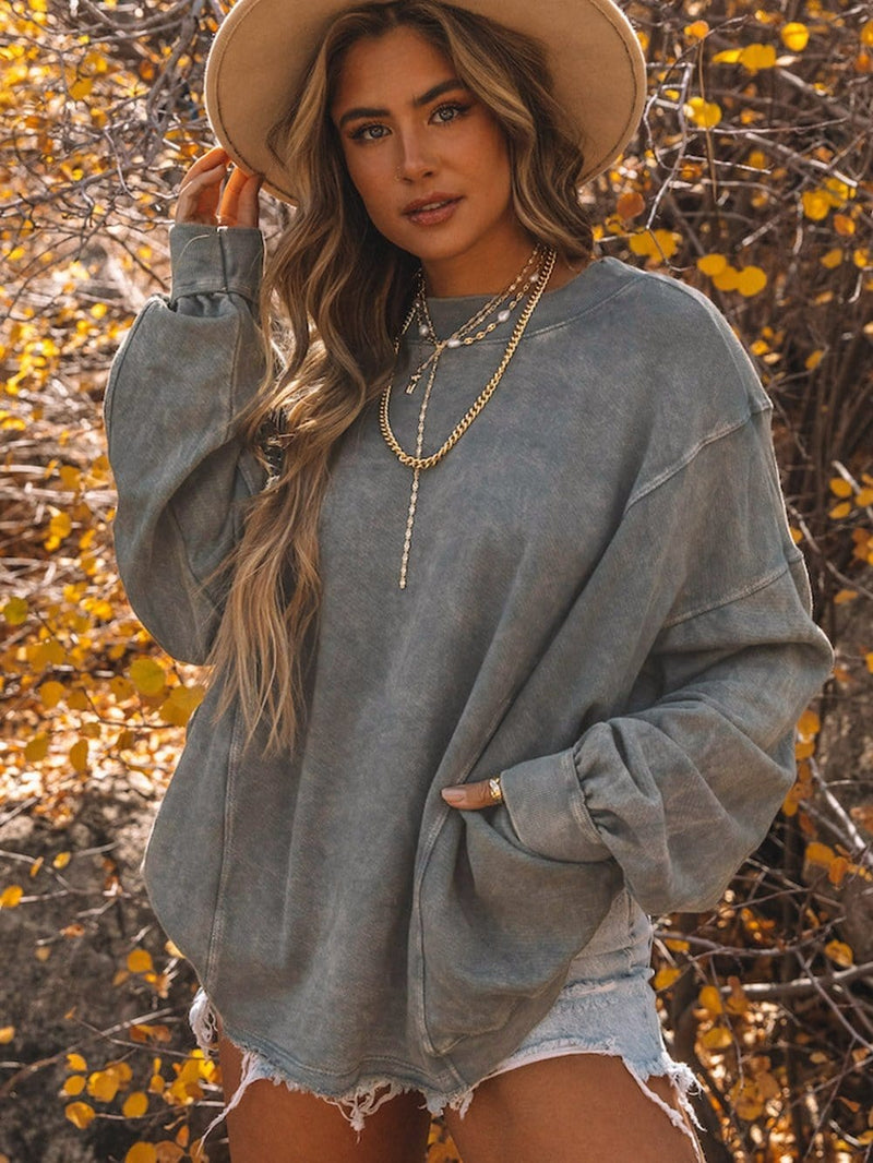 A Vintage Style Sweater with Delicate Timeless Details