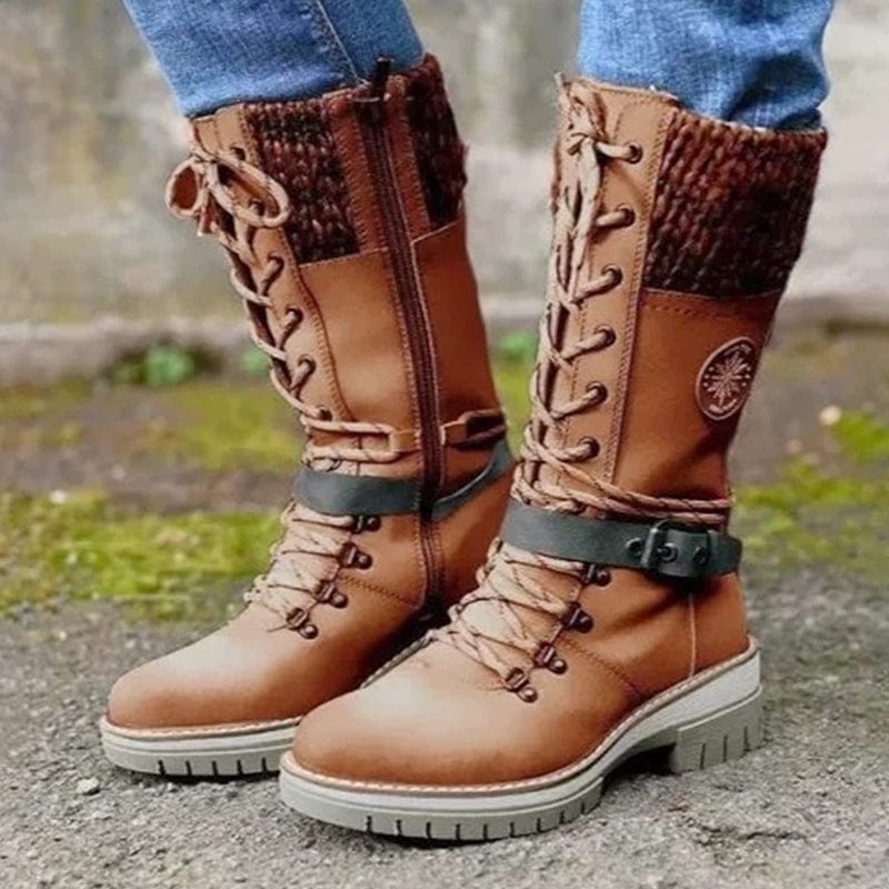 Classic Orthopedic Boots with Timeless Style