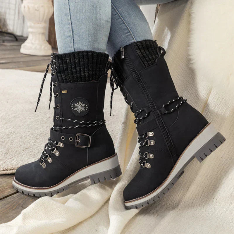 Chic Orthopedic Boots with Unique Design