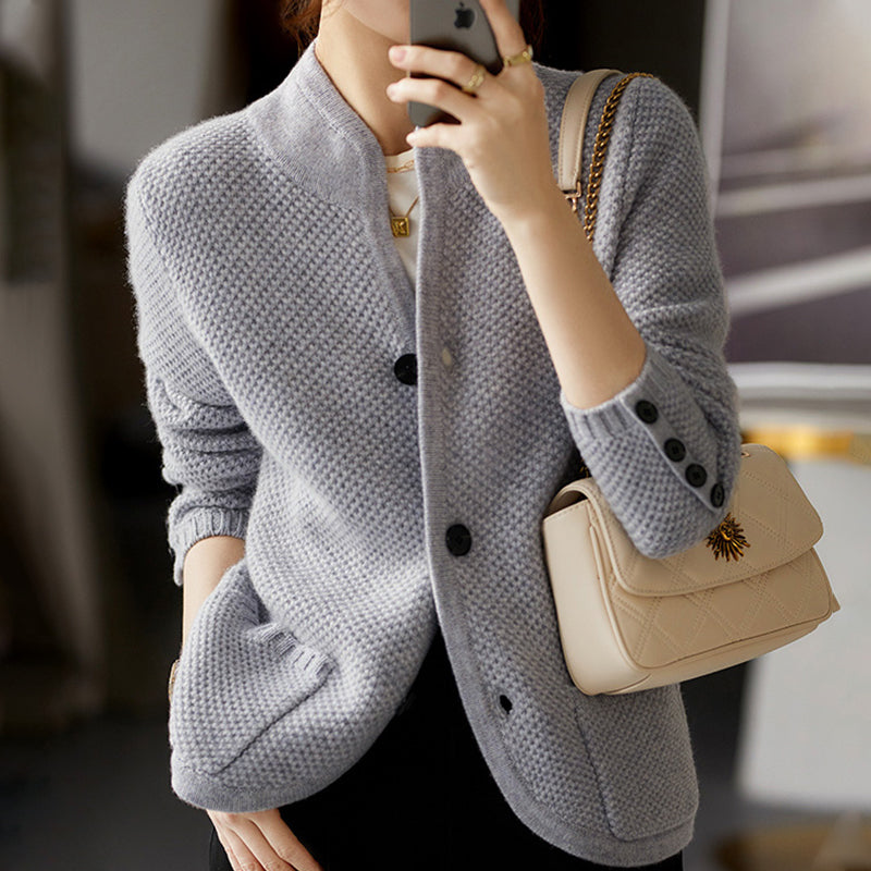 Beautifully Balanced Cardigan with Timeless Character