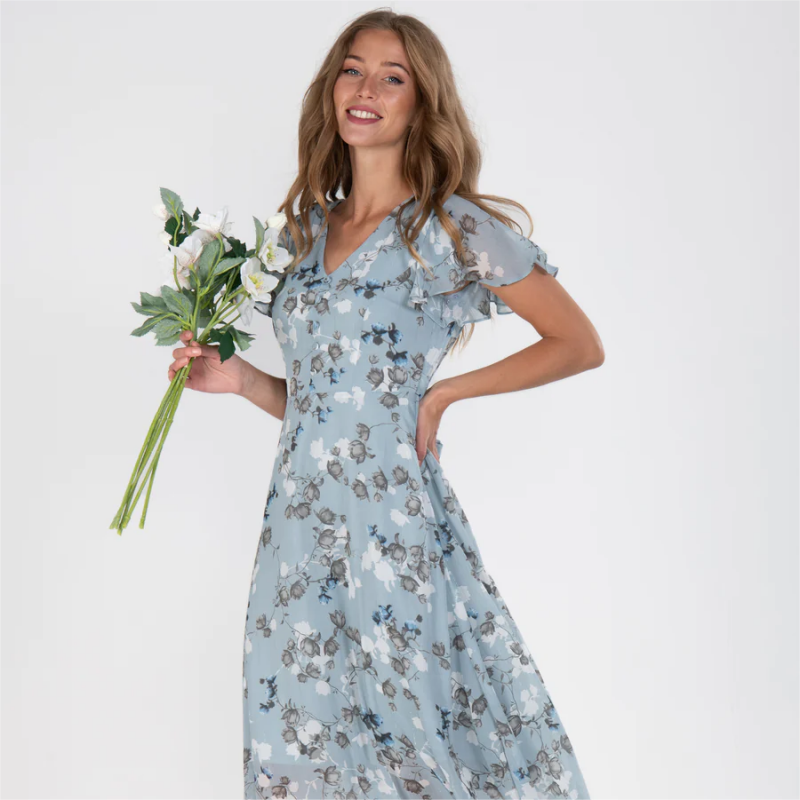 A Vintage Style Dress with Delicate Timeless Details
