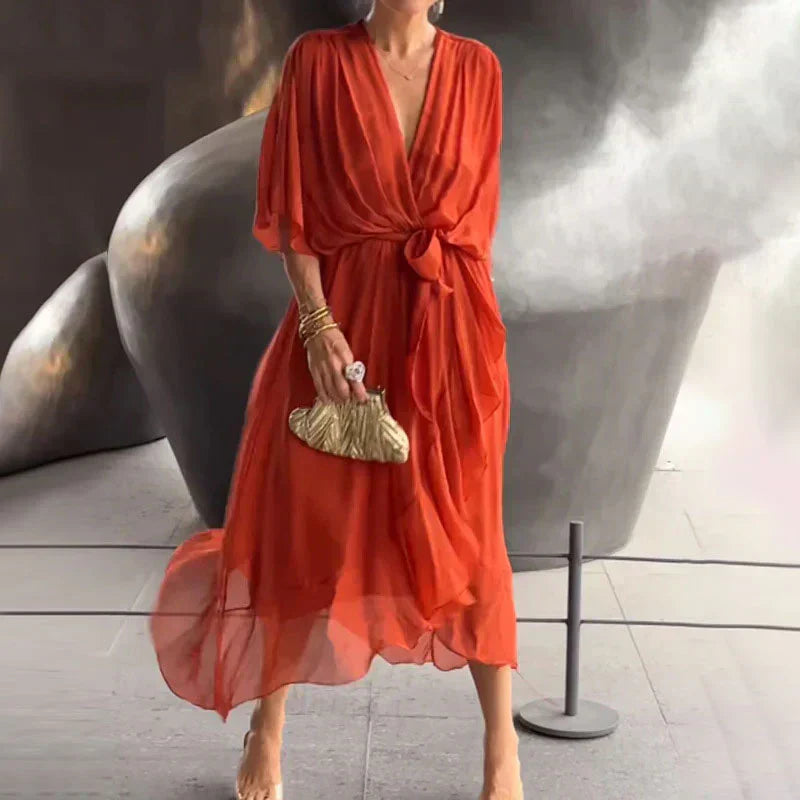 A Vintage Style Dress with Delicate Timeless Details