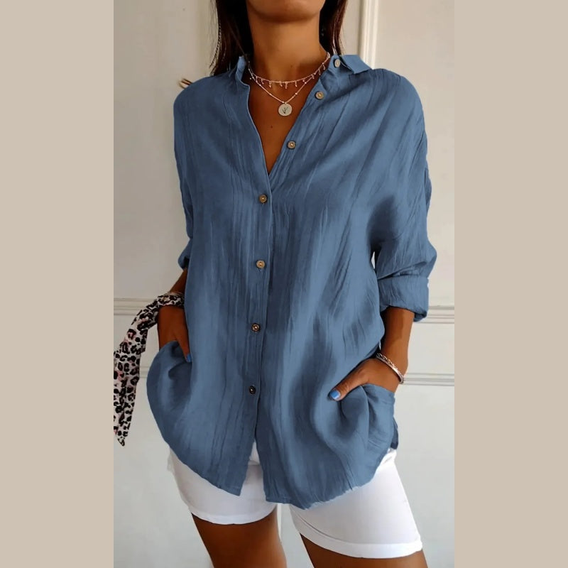 A Vintage Style Blouse with Delicate Timeless Details
