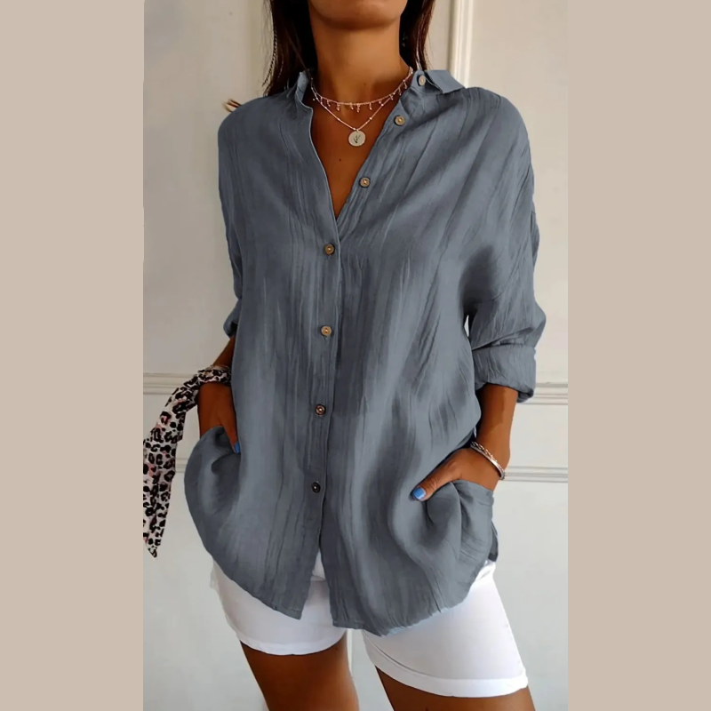 A Vintage Style Blouse with Delicate Timeless Details
