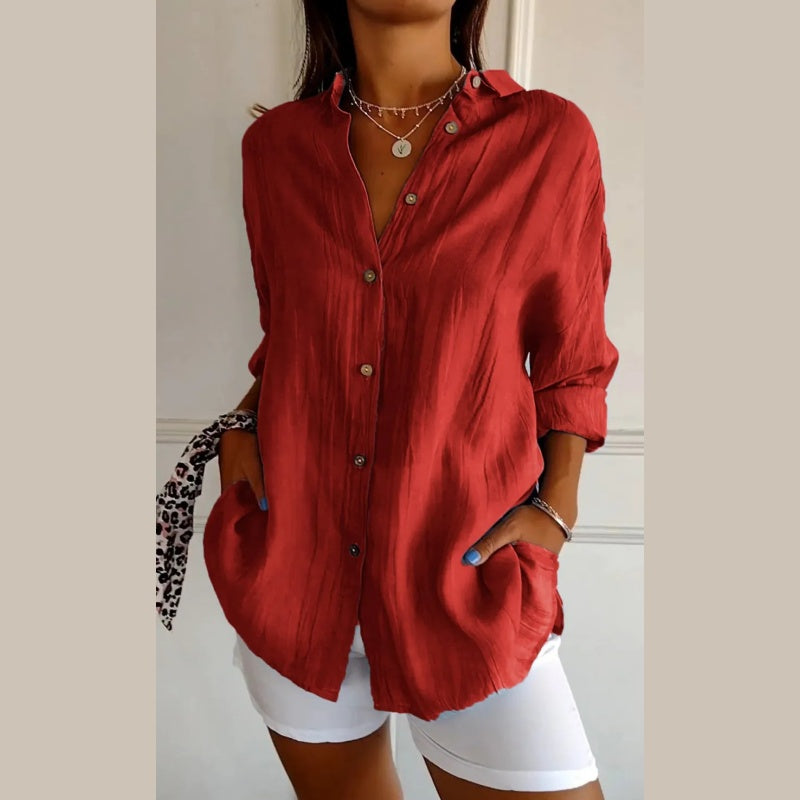 A Vintage Style Blouse with Delicate Timeless Details