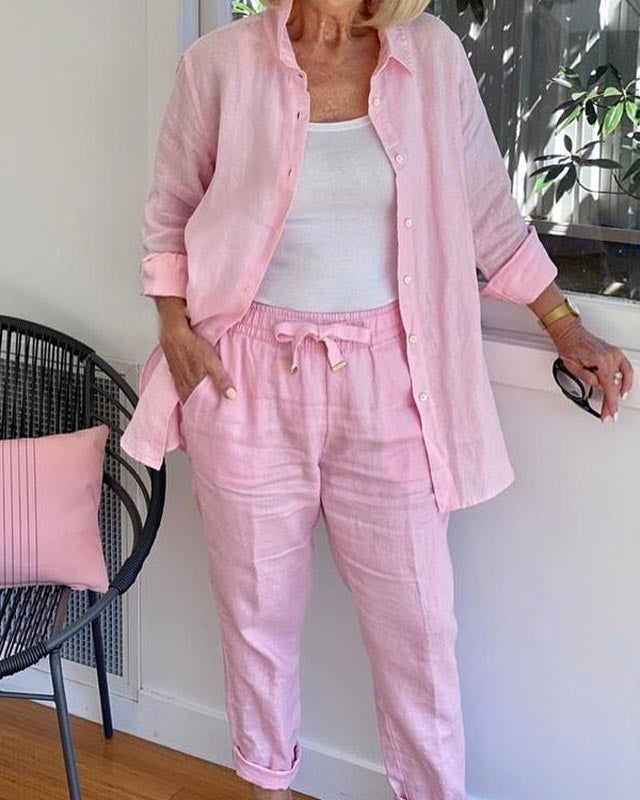 Well Tailored Trousers with a Graceful Silhouette
