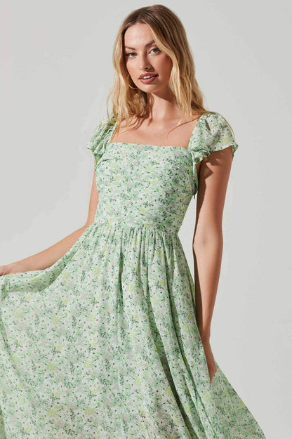 A Vintage Style Dress with Delicate Timeless Details