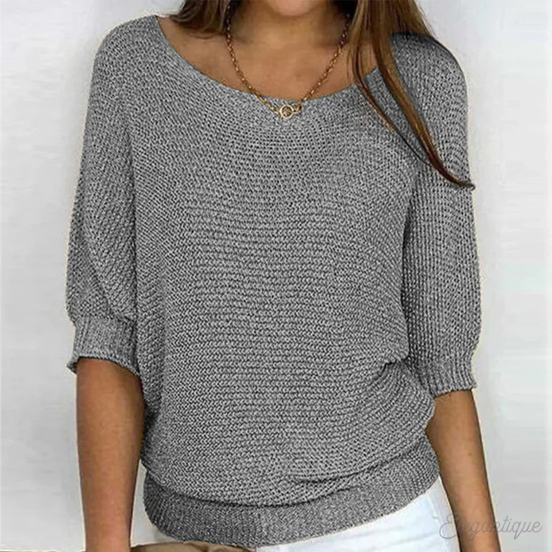 Gracefully Styled Pullover for Any Occasion
