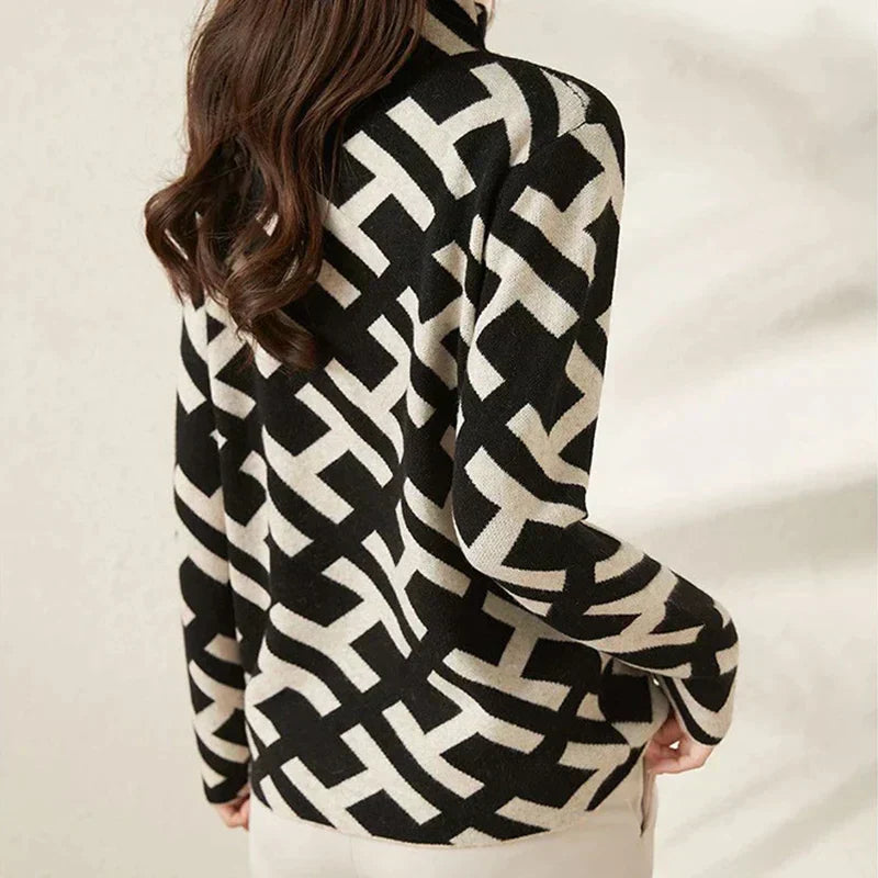 Vintage Inspired Sweater with a Contemporary Edge