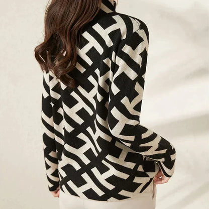 Vintage Inspired Sweater with a Contemporary Edge