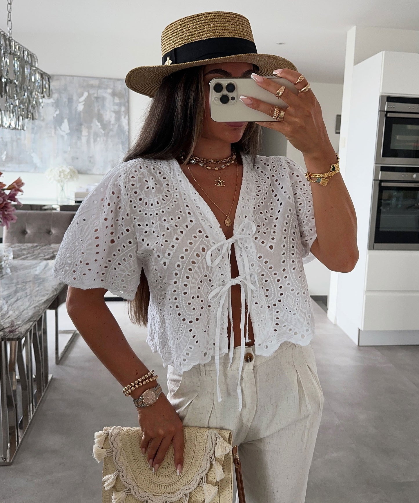 Vintage Inspired Blouse with a Contemporary Edge