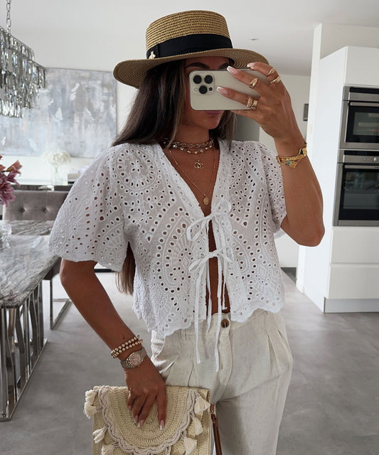 Vintage Inspired Blouse with a Contemporary Edge