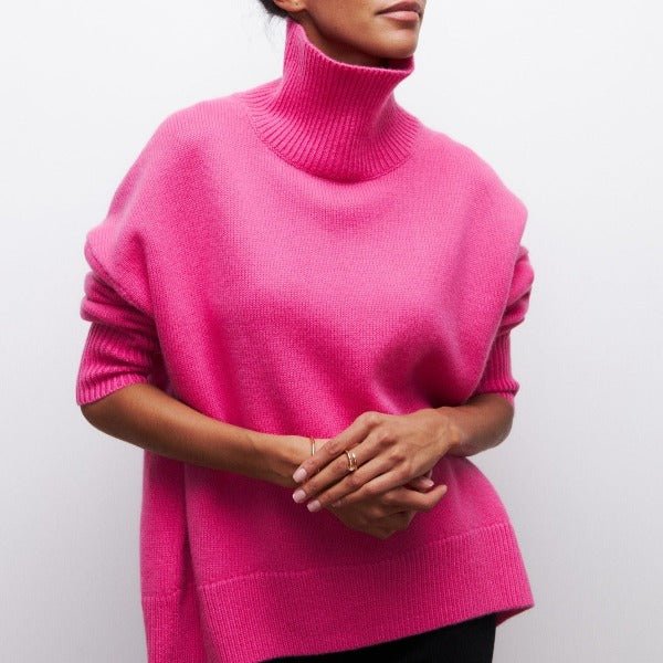 Well Tailored Sweater with a Graceful Silhouette