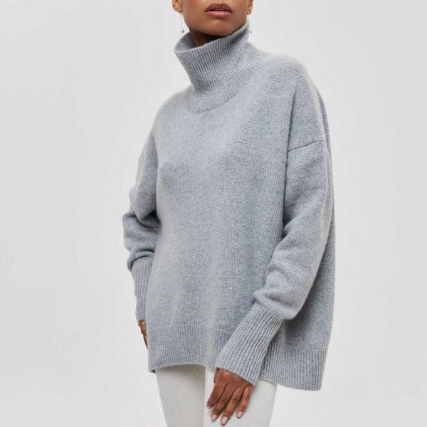Well Tailored Sweater with a Graceful Silhouette