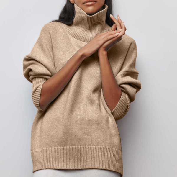 Well Tailored Sweater with a Graceful Silhouette