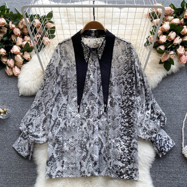 Vintage Inspired Blouse with a Contemporary Edge