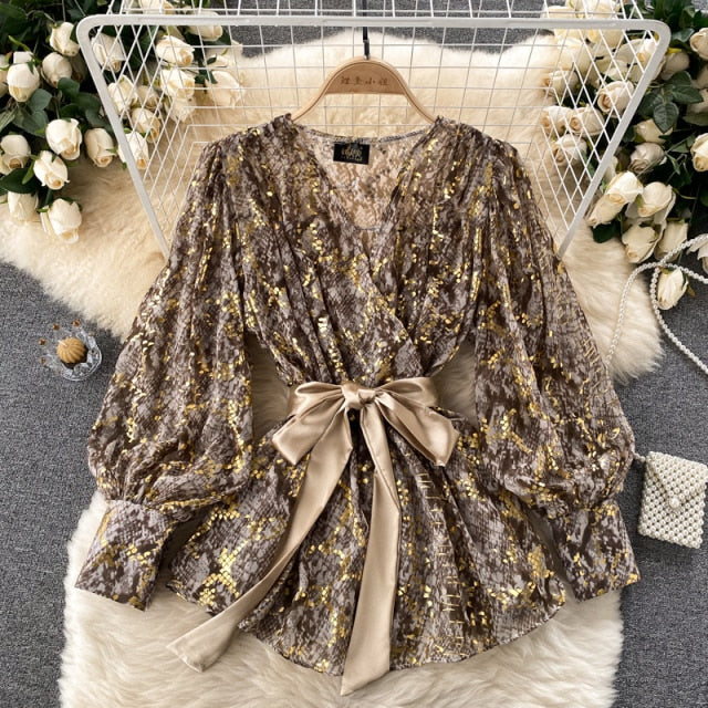 Vintage Inspired Blouse with a Contemporary Edge