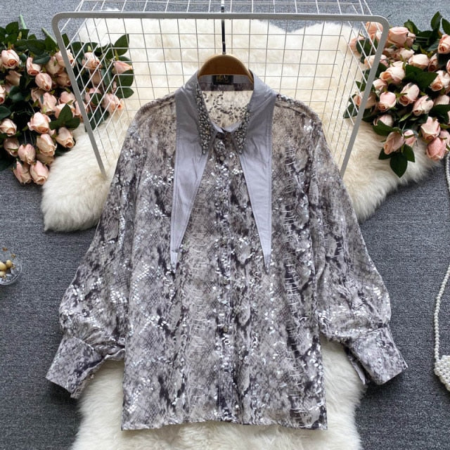 Vintage Inspired Blouse with a Contemporary Edge
