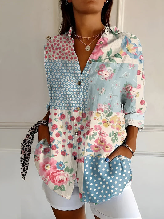 A Vintage Style Blouse with Delicate Timeless Details