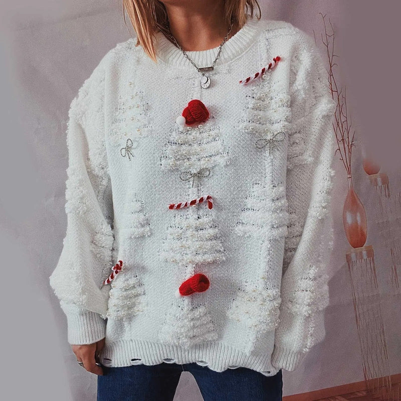 Vintage Inspired Sweater with a Contemporary Edge