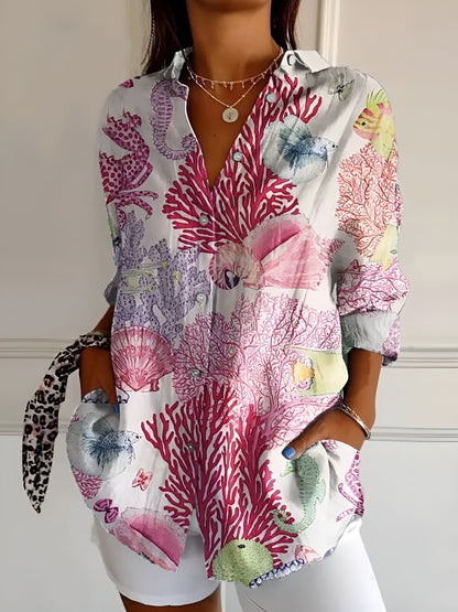 Well Tailored Blouse with a Graceful Silhouette