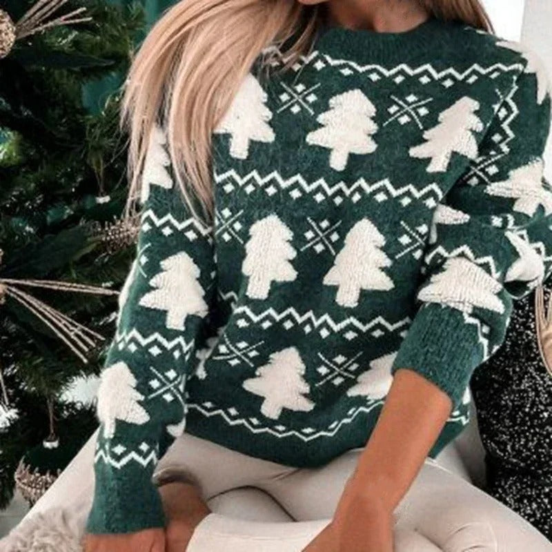 Vintage Inspired Sweater with a Contemporary Edge