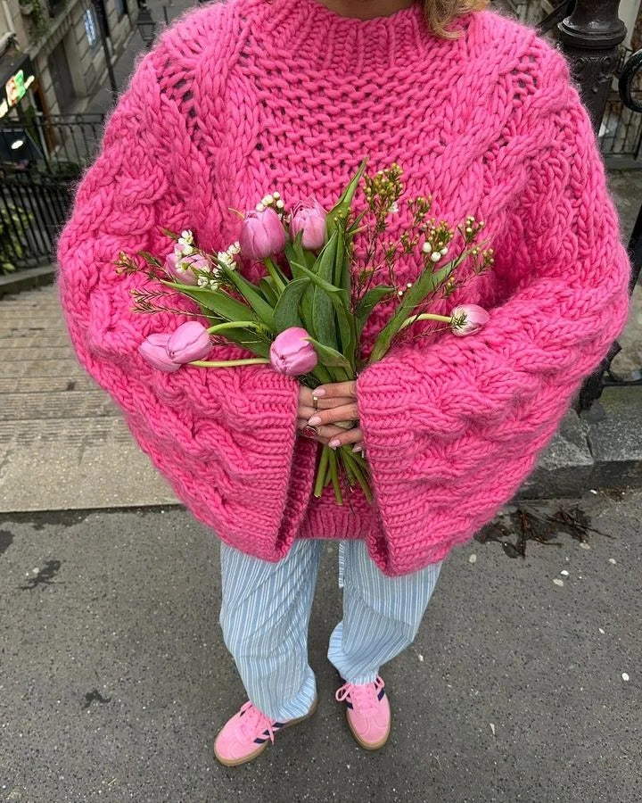 Vintage Inspired Sweater with a Contemporary Edge