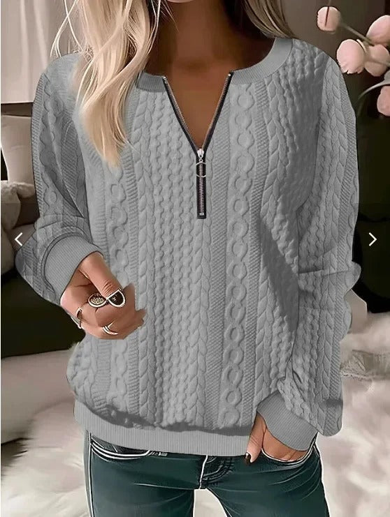 Vintage Inspired Sweater with a Contemporary Edge