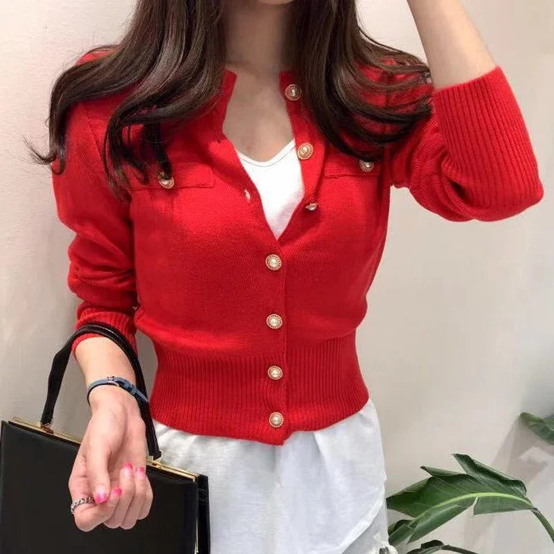 Vintage Inspired Cardigan with a Contemporary Edge