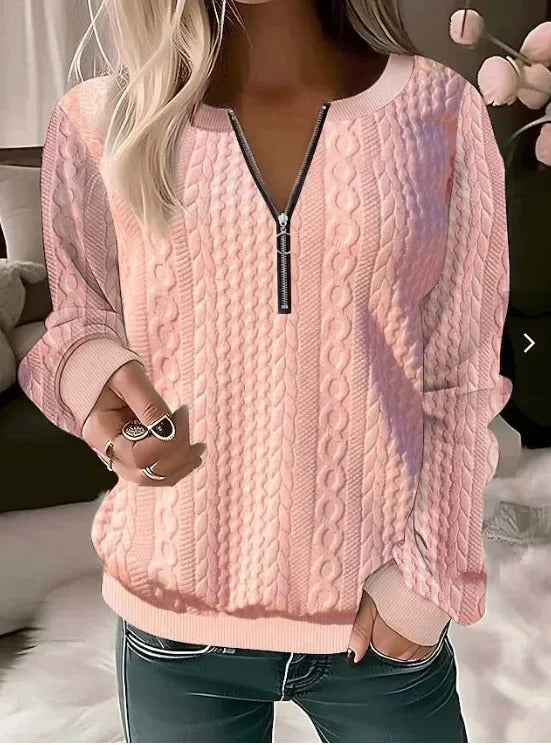 Classic Vintage Sweater with a Flattering Fit