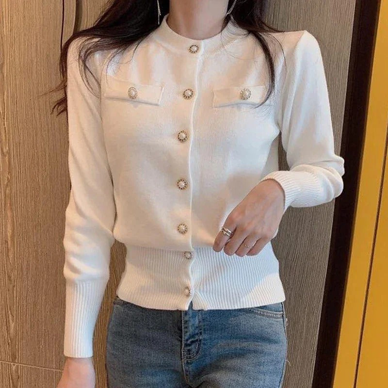 Vintage Inspired Cardigan with a Contemporary Edge
