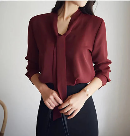 Gracefully Styled Blouse for Any Occasion