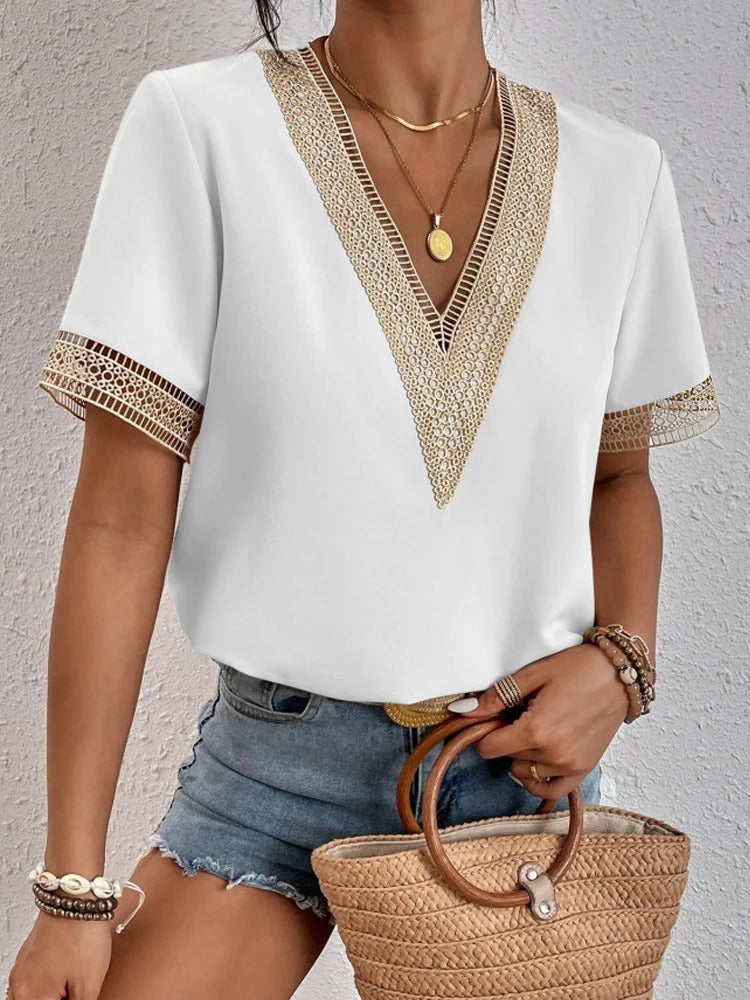 Gracefully Styled Blouse for Any Occasion