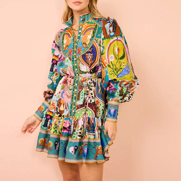A Vintage Style Dress with Delicate Timeless Details