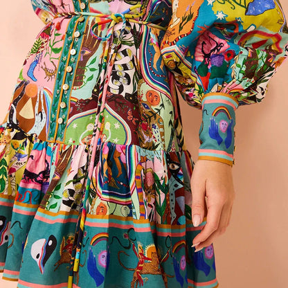A Vintage Style Dress with Delicate Timeless Details